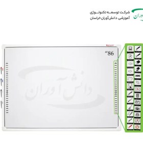 تصویر برد هوشمند سرامیکی پارس 