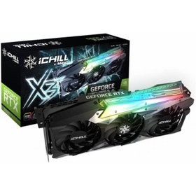 تصویر کارت گرافیک اینو تری دی GeForce RTX 3090 ICHILL X3 24G inno3d GeForce RTX 3090 ICHILL X3 24GB Graphics Card