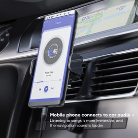 تصویر کابل AUX به TYPE-C ویدوی AL1111 