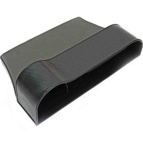 تصویر کنسول متحرک خودرو مدل کربن مناسب برای دنا پلاس - مشکی 