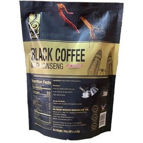 تصویر قهوه فوری بلک کافی جینسینگ دار کافه آرت 40 عددی اصل black coffee with ginseng 