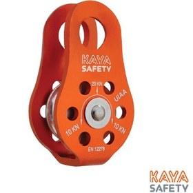 تصویر قرقره‌ آلومینیوم تکی KAYA SAFETY مدل P-3 