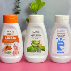 تصویر آرایشی ویولا - نمک بدن سادور در 3 رایحه و مدل SADOER 