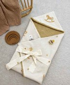 تصویر پتو دورپیچ کلاهدار راکر 