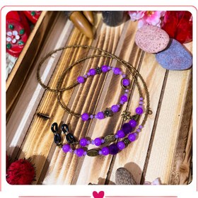 تصویر بندعینک با سنگ های قیمتی 