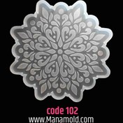 تصویر قالب سیلیکونی طرح دار_کد102 