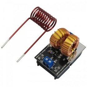 تصویر ماژول کوره القایی ZVS 120 وات با ولتاژ ورودی ۵ تا ۱۲ ولت 