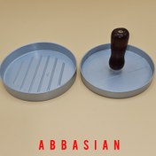 تصویر قالب همبرگر دستی استیل مدل 711 