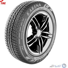 تصویر لاستیک ایران تایر 185/65R14 گل کارنا Iran Tire rokxana/KARENA Size 185/65/R14 Car Tire