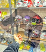 تصویر طلق موتور سیکلت کوتاه با لوازم 