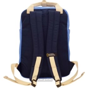 تصویر کوله پشتی مدرسه ای رنگ آبی و سورمه ای نشنال جئوگرافیک مدل NATIONAL GEOGRAPHIC N07301 NATIONAL GEOGRAPHIC Blue and dark blue kids backpack N07301