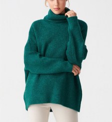 تصویر بافت یقه اسکی بلند زنانه فیری سایز ترک در رنگبندیPD۱۲۴ 