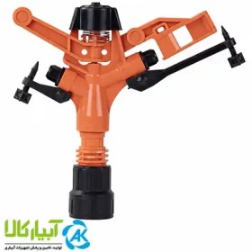 تصویر آبپاش پلیمری تمام دور ویسپار نارنجی 