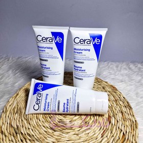 تصویر کرم مرطوب کننده تیوپی سراوی مناسب پوست خشک و خیلی خشک CeraVe Moisturizing Cream Daily Face and Body Moisturizer