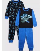 تصویر پیشبند دایناسور - بسته ۲ عددی برند mothercare Dinosaur Pyjamas - 2 Pack