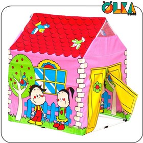 تصویر چادر بازی کودک ( کلبه ای) 