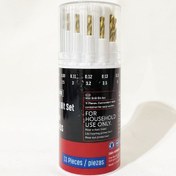 تصویر ست مته 11 عددی آهن برند پارکساید آلمان 