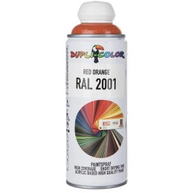 تصویر اسپری رنگ نارنجی Dupli-Color RAL 2001 400ml Dupli-Color 400ml RAL 2001 Red Orange Paint Spray