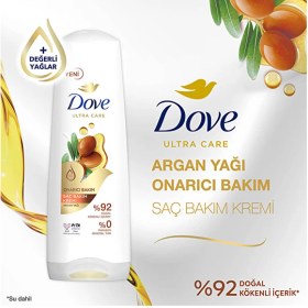 تصویر شامپو داو ترمیم کننده و تقویت کننده حاوی روغن آرگان 400 میل Dove Argan Yagi Onarici Bakim