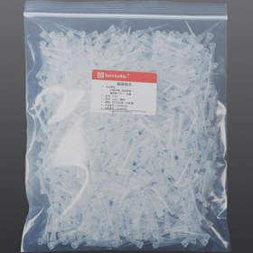 تصویر سر سمپلر کریستالی ۲۰۰ میکرولیتر فیلتر دار استریل 1000عددی 200 μL filter pipette tips (Sterile, DNase&RNase free)