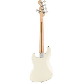 تصویر گیتار بیس Squier Affinity Jazz Bass V Maple - Olympic White 