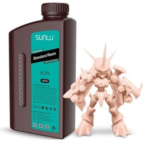 تصویر رزین استاندارد رنگ بژ سانلو SUNLU LCD Standard Resin 