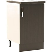 تصویر کابینت زمینی با درب تک لنگه 40 cm 