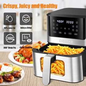 تصویر سرخ کن دیمی مدل RA610D Deime Air Fryer RA610D