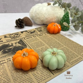 تصویر شمع کدو کوچک 