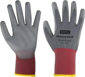 تصویر Honeywell workeasy 13g Gy Pu دستکش کار - محافظت از مقاومت مکانیکی و برش - خاکستری - ارسال 20 روز کاری Honeywell Workeasy 13G GY PU Safety Work Gloves - Mechanical & Cut Resistance Hand Protection - Grey