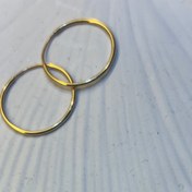 تصویر گوشواره حلقه ای 