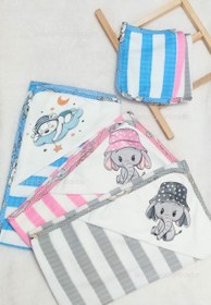 تصویر حوله ی راه راه 