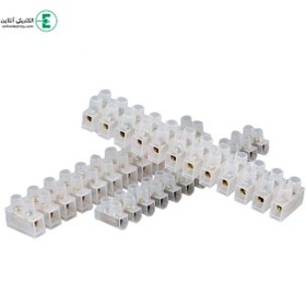 تصویر ترمینال برق شاخه ای (پلی اتیلن ) سایز 6پلاستیکی رعدگستر Polyethylene Terminal Block A6