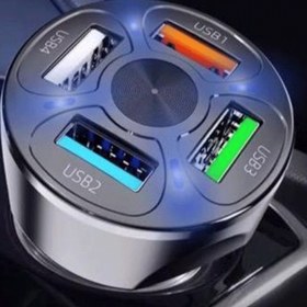 تصویر شارژر فندکی ارلدام مدل CC32 ظرفیت ۳.۱ آمپر فست شارژ 