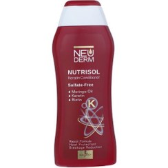 تصویر نرم‌ کننده مو کراتینه نئودرم نوتریسل 300 میل Neuderm Nutrisol Keratin Hair conditioner 300ml