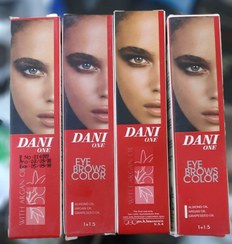 تصویر رنگ ابرو دنی وان 