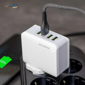 تصویر شارژردیواری کینگ استار KW169 4U USB Charger 4.4A KW169