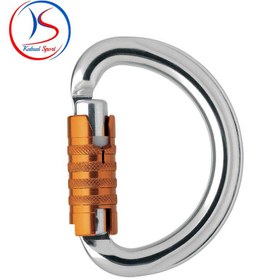 تصویر کارابین پیچ نیم دایره اومینی پتزل PETZL OMNI SL 