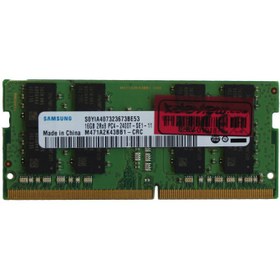 تصویر رم لپ تاپ سامسونگ مدل DDR3 4GB 1333MHz Samsung DDR3 4GB 1333MHz SO-DIMM LAPTOP RAM