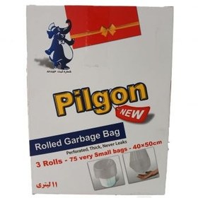 تصویر کیسه زباله پیلگون مدل P50 بسته ۷۵ عددی 