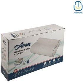 تصویر بالش طبی مموری فوم سافت آرون سایز دو ایکس لارج Aron Soft memory foam medical pillow size 2xl