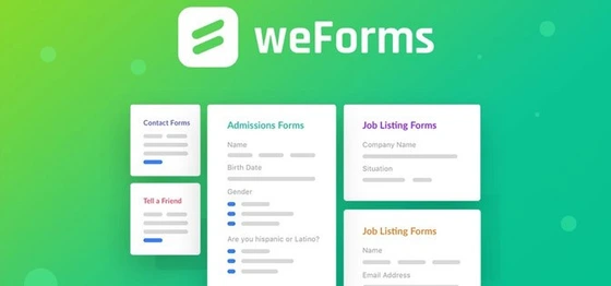 خرید و قیمت افزونه وردپرس کسب و کار فرمز پرو | weForms Pro – Business | ترب