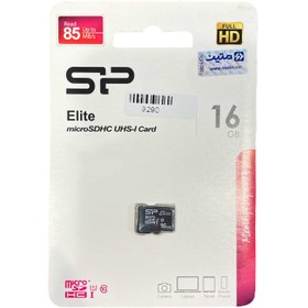 تصویر کارت حافظه میکرو اس دی سیلیکون پاور Elite 16GB Silicon Power Elite 16GB UHS-I U1 Class 10 Memory Card