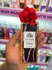 تصویر بادی اسپلش زنانه بلک اوپیوم آلفا مونته مدل Alfa Monte Black Opium Body Splash Alfa Monte Black Opium Body Splash 260ml