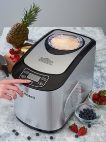 تصویر بستنی ساز تمام اتوماتیک برند Vosco مدل VICM-15 A Vosco Ice Cream machine full automatic