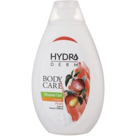 تصویر شامپو بدن کرمی با رایحه هلو و آرگان هیدرودرم 500 میلی لیتر BODY CARE PEACH AND ARGAN CREAMY SHOWER GEL HYDRODERM