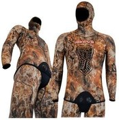 تصویر وت سوت (لباس غواصی) چند رنگ مردانه Free Sub 3 میلی متر متخصص شکارچی قهوه ای رایگان لباس شیرجه Free-Sub 