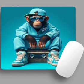 تصویر موس پد طرح میمون کد 10250 