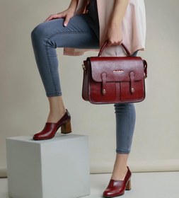 تصویر کفش زنانه تمام چرم کد 11020 