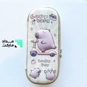 تصویر جامدادی تبلتی کوچک طرح کاپی بارا و اسکوتر 